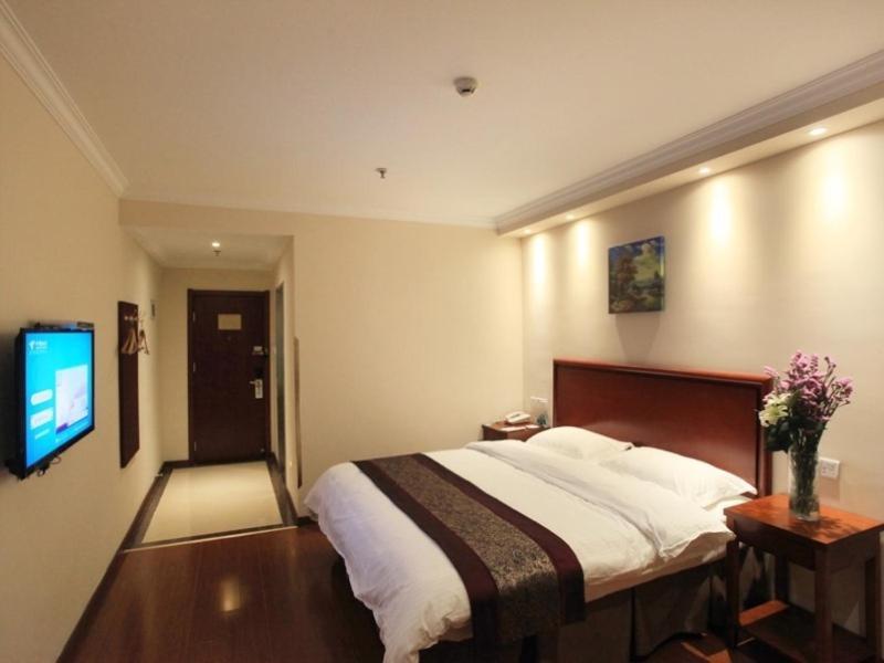 Greentree Inn Anhui Xuancheng Jixi Guangming Palace Business Hotel Exteriér fotografie